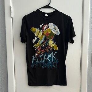 Attack Attack Black Graphic T-Shirt